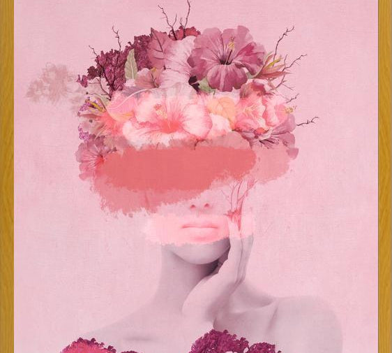 Cuadro Woman in flowers