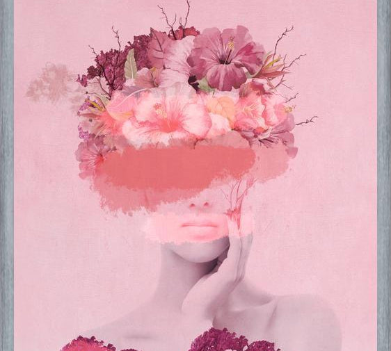 Cuadro Woman in flowers