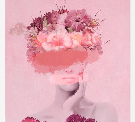 Cuadro Woman in flowers