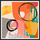 Cuadro Meeting of Shapes and Patterns
