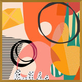 Cuadro Meeting of Shapes and Patterns