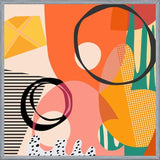 Cuadro Meeting of Shapes and Patterns