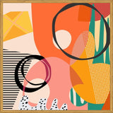 Cuadro Meeting of Shapes and Patterns