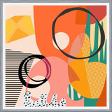 Cuadro Meeting of Shapes and Patterns