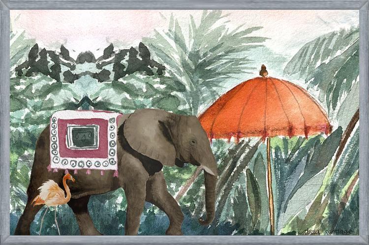 Cuadro Elefante Oriental
