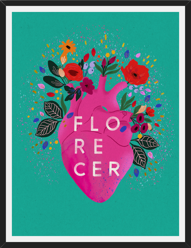 Cuadro Florecer