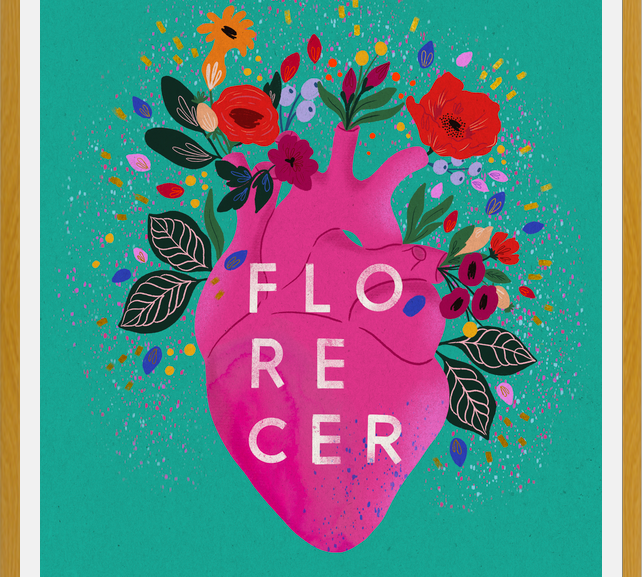 Cuadro Florecer