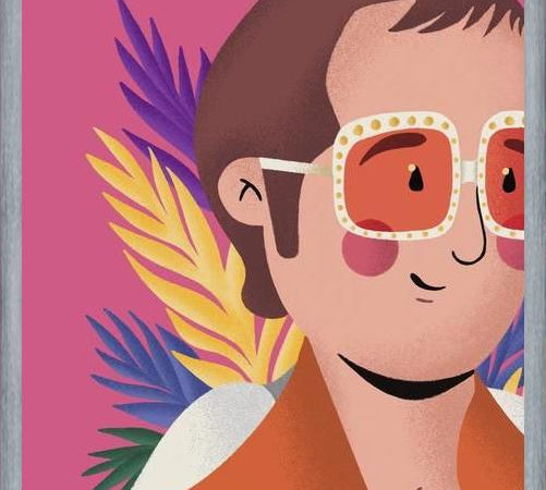 Cuadro Elton John