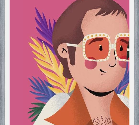 Cuadro Elton John
