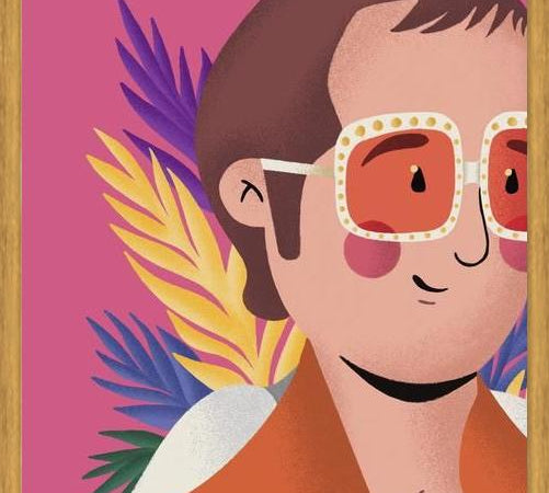 Cuadro Elton John