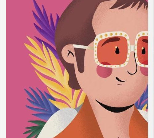 Cuadro Elton John