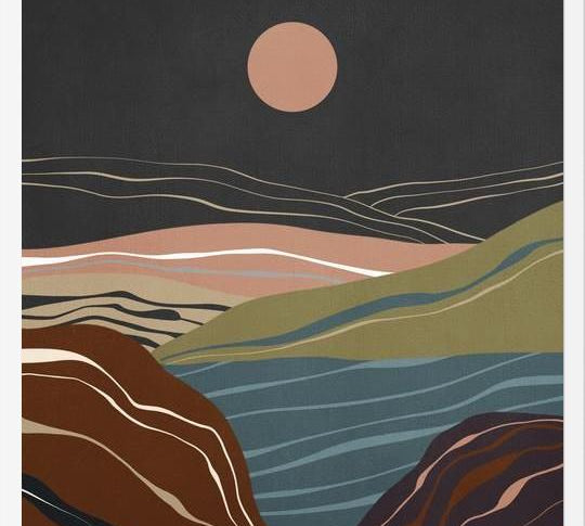 Cuadro Mineral inspired landscapes 2