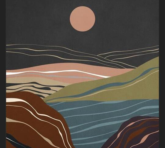 Cuadro Mineral inspired landscapes 2