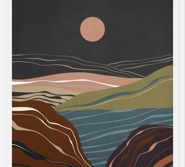 Cuadro Mineral inspired landscapes 2