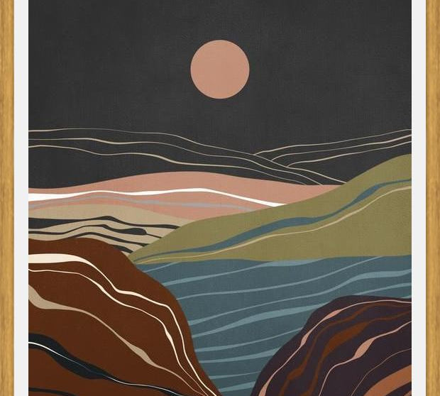 Cuadro Mineral inspired landscapes 2