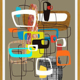 Cuadro Abstract Composition 853