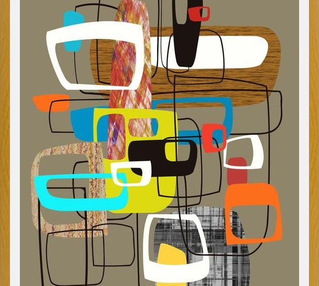 Cuadro Abstract Composition 853