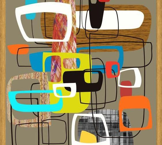 Cuadro Abstract Composition 853