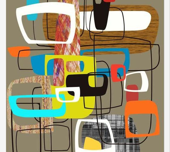 Cuadro Abstract Composition 853