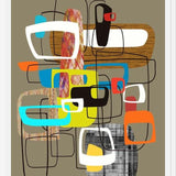 Cuadro Abstract Composition 853