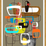 Cuadro Abstract Composition 853