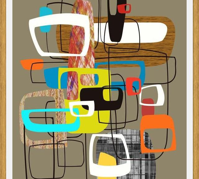 Cuadro Abstract Composition 853