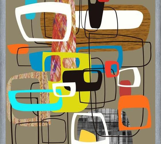 Cuadro Abstract Composition 853