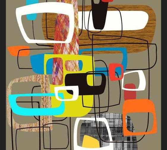 Cuadro Abstract Composition 853