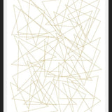 Cuadro Composición de Triângulos - Beige