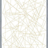 Cuadro Composición de Triângulos - Beige