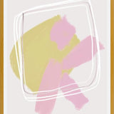 Cuadro Quirky shapes pink