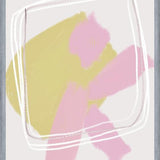 Cuadro Quirky shapes pink