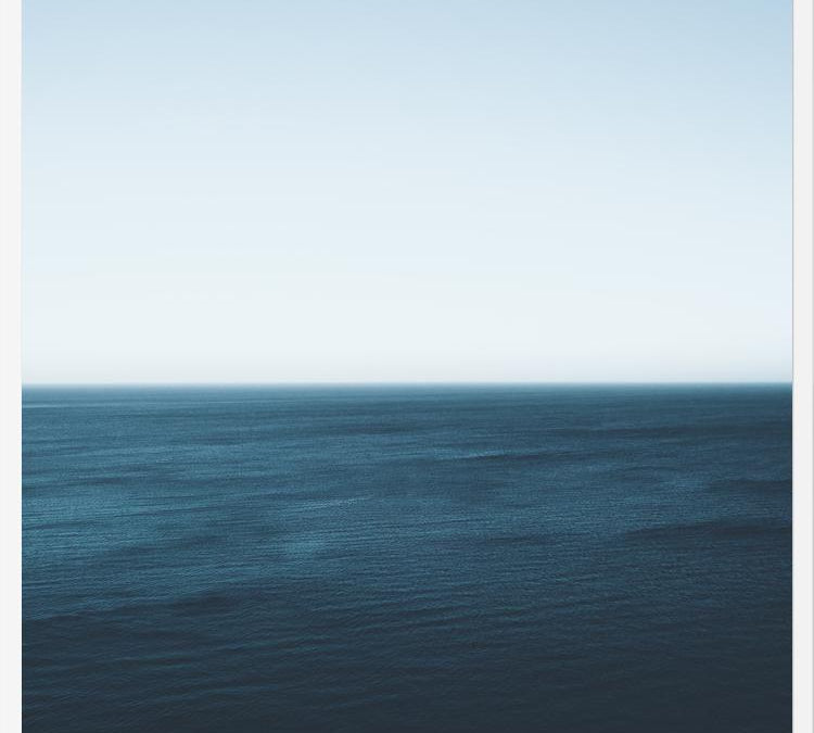 Cuadro Minimal Ocean