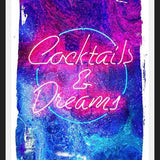 Cuadro NEON COLLECTION - cocktails
