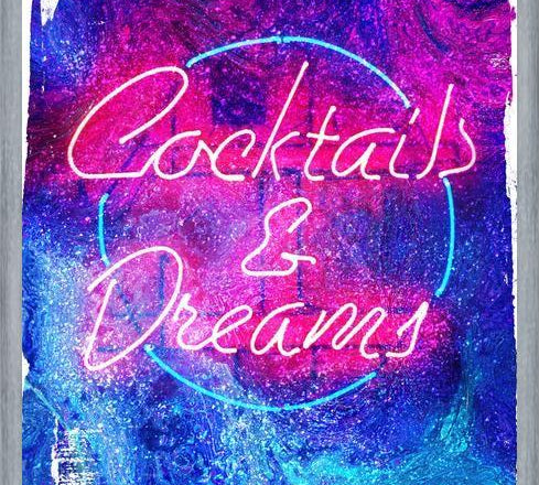 Cuadro NEON COLLECTION - cocktails