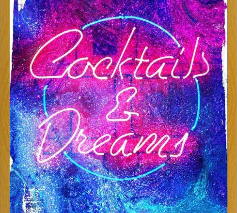 Cuadro NEON COLLECTION - cocktails