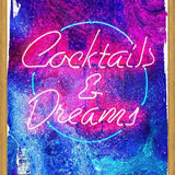 Cuadro NEON COLLECTION - cocktails