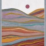 Cuadro Retro rainbow landscape