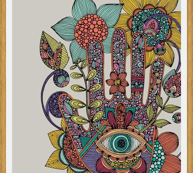 Cuadro Hamsa Eye