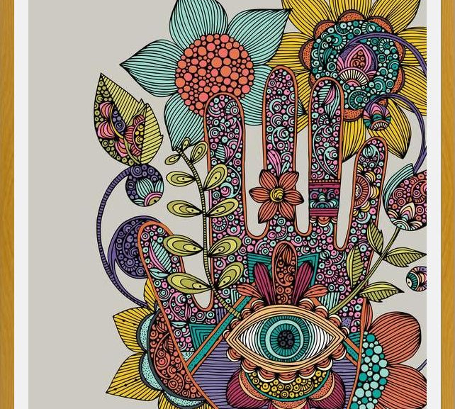 Cuadro Hamsa Eye