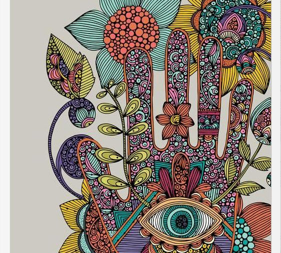 Cuadro Hamsa Eye