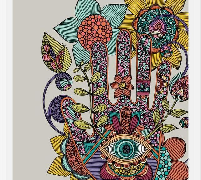Cuadro Hamsa Eye