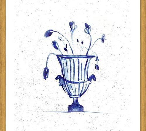 Cuadro Blue Antique