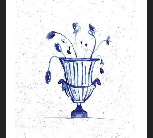 Cuadro Blue Antique