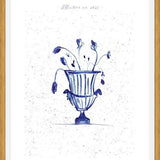 Cuadro Blue Antique