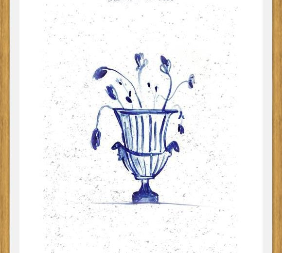 Cuadro Blue Antique