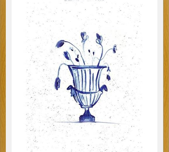 Cuadro Blue Antique