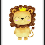 Cuadro Leoncito en acuarela