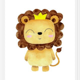 Cuadro Leoncito en acuarela