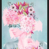 Cuadro Woman in flowers II